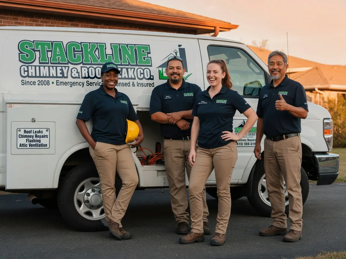 Chimney flashing repair company in Firestone, CO